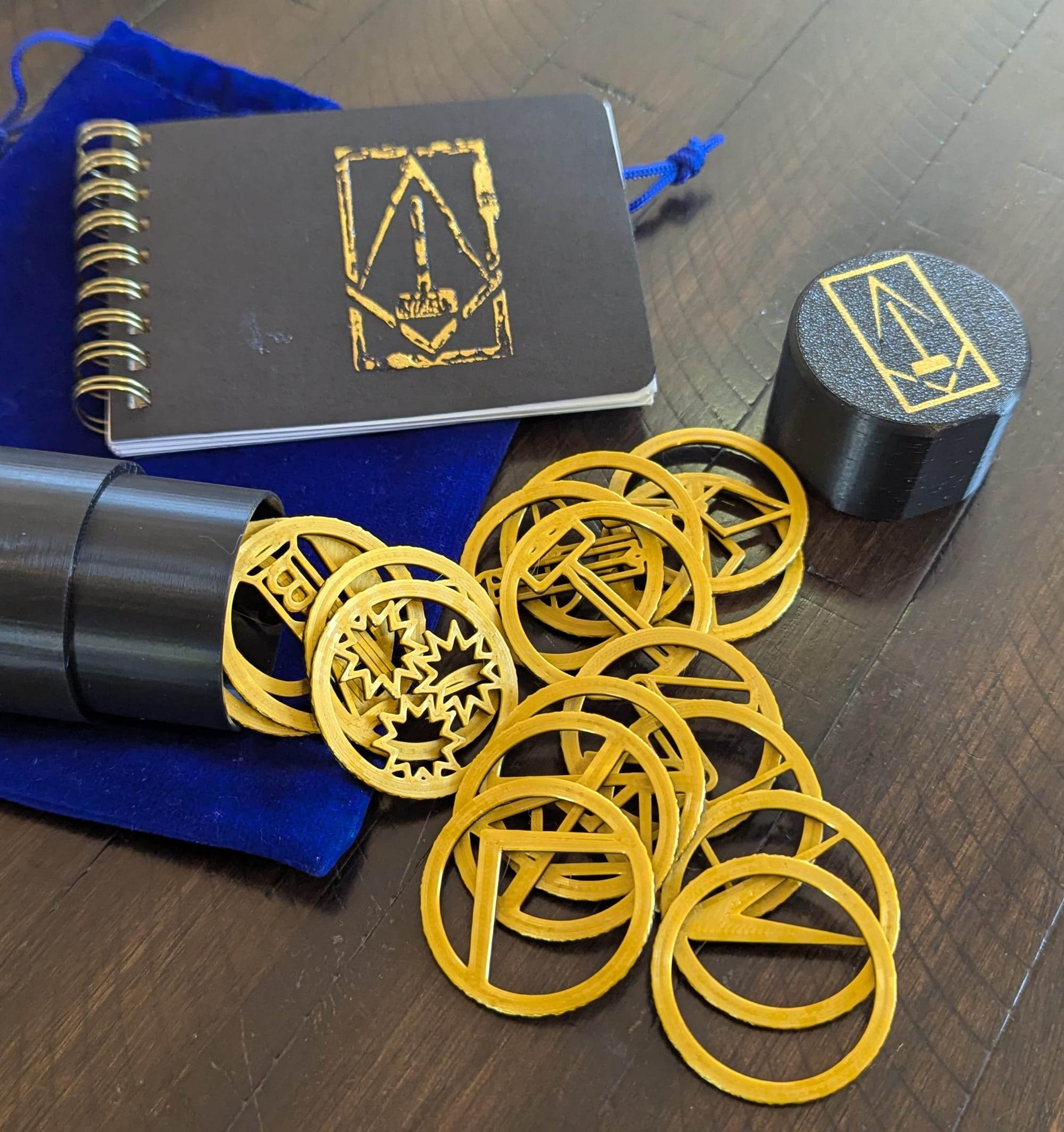 The Working Tools Coin Set