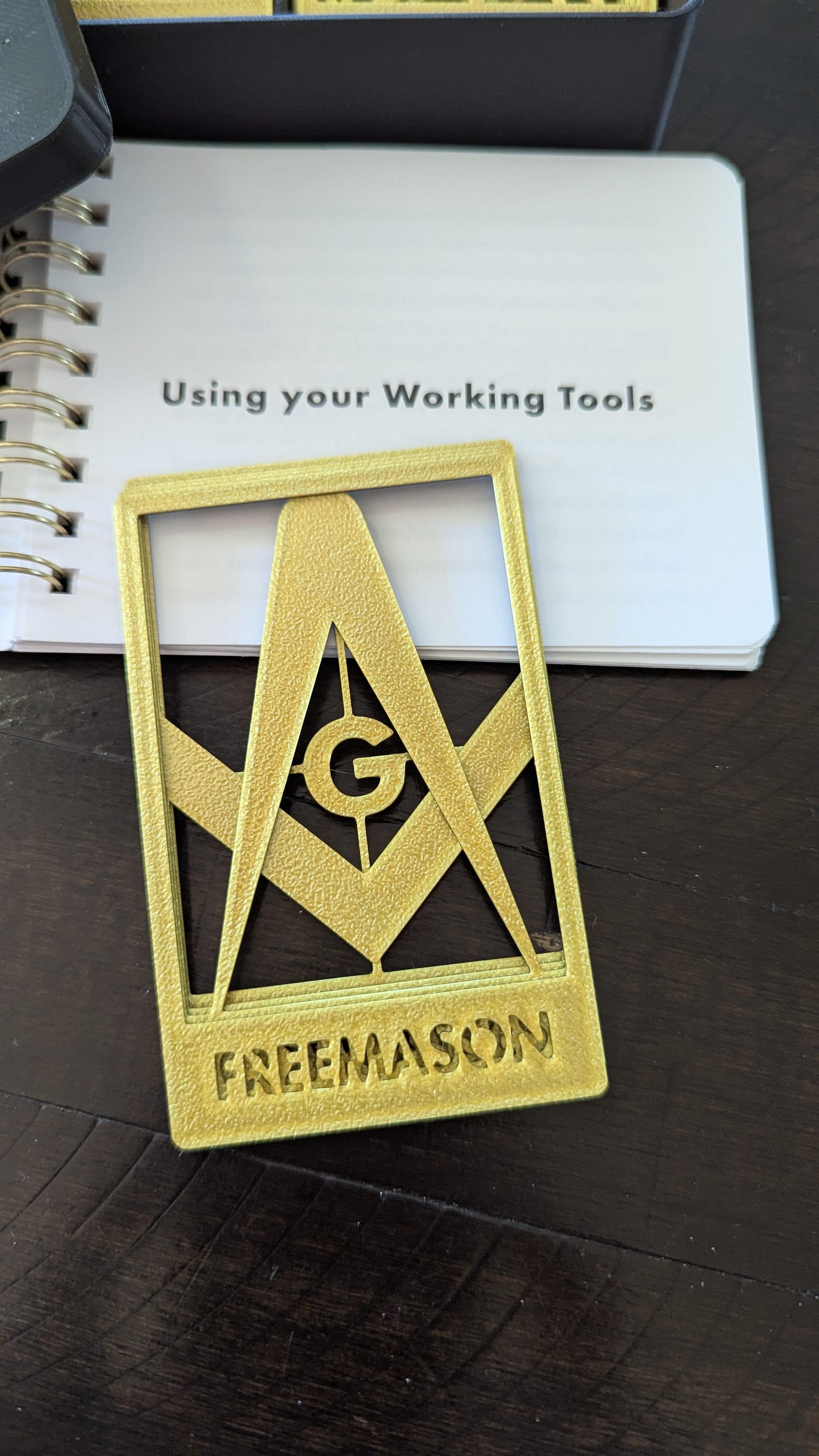 Working Tools Deck — individual card detail